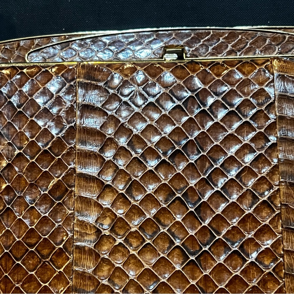 Genuine Python Handbag - image 7
